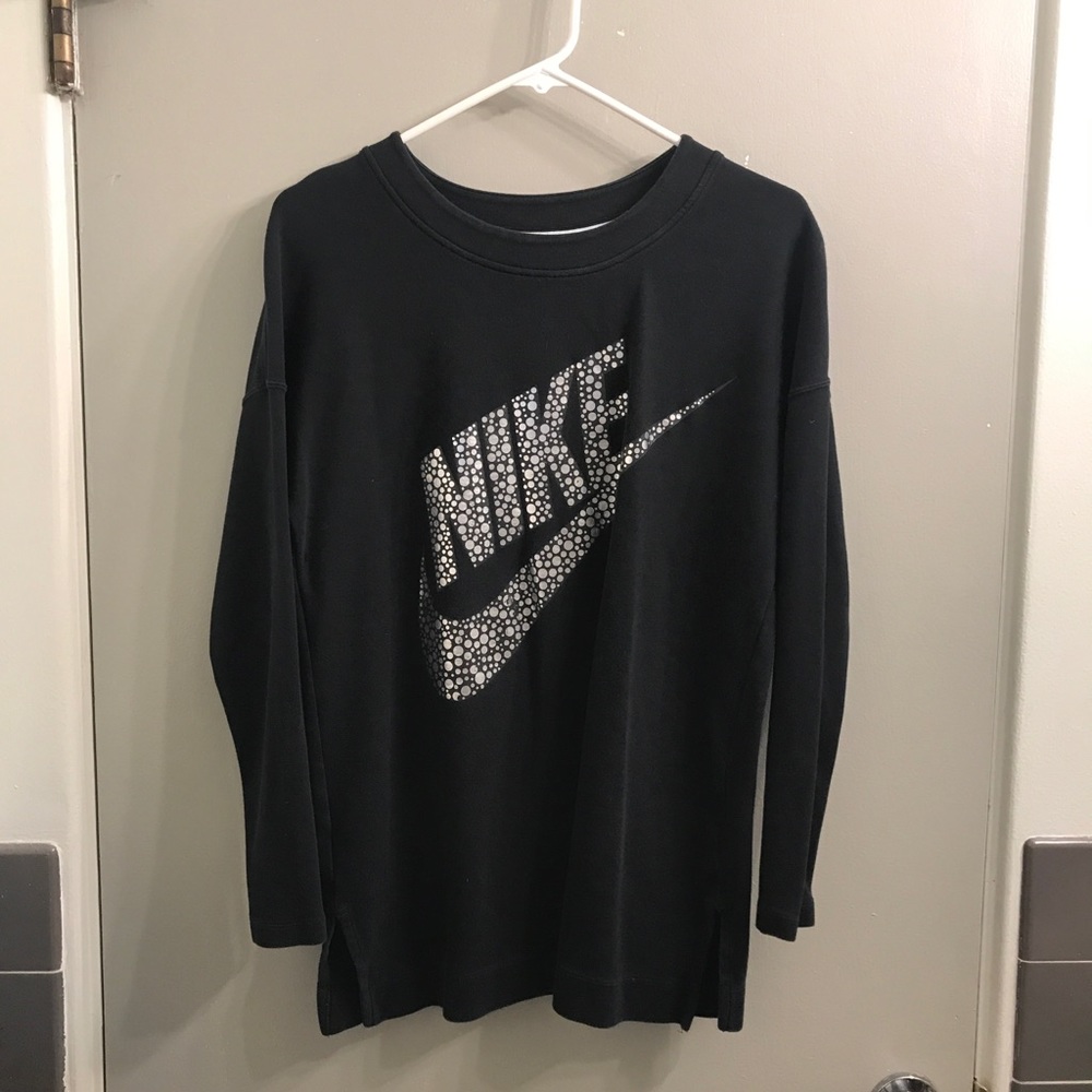 Nike sweatshirt with fun logo size s
